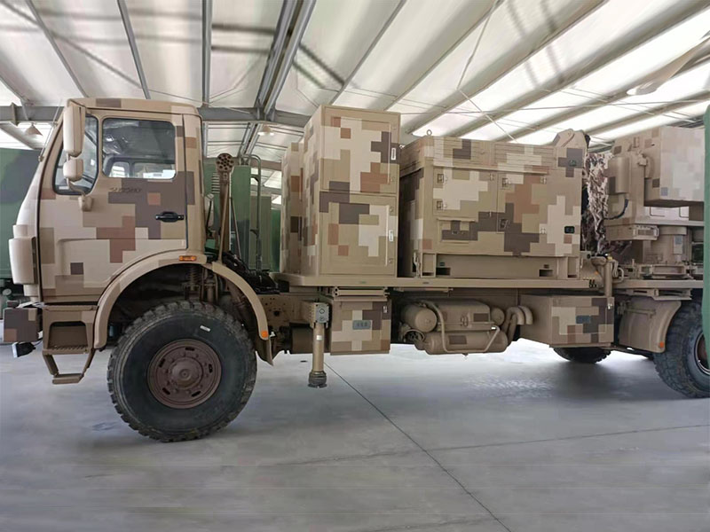 荒漠数码迷彩喷涂