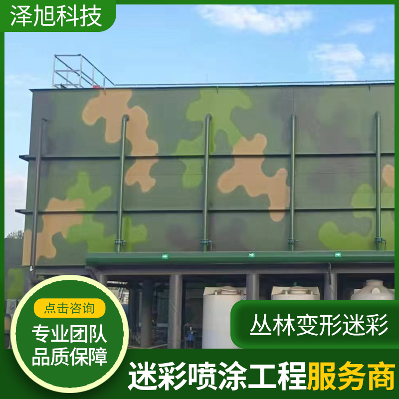 丛林变形迷彩喷涂