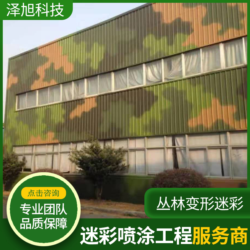 丛林变形迷彩喷涂