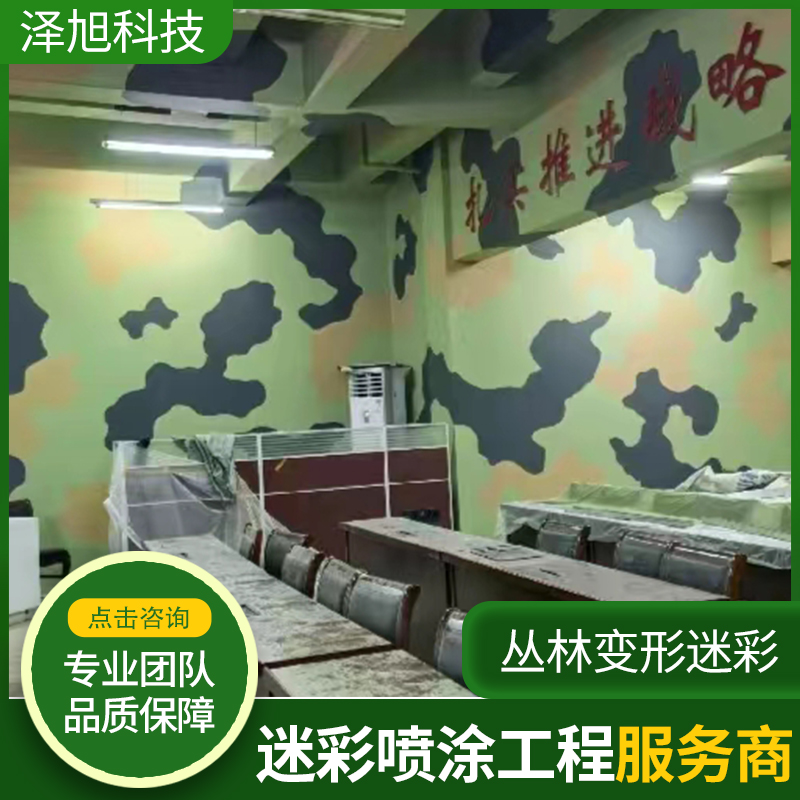 客户定制变形迷彩喷涂